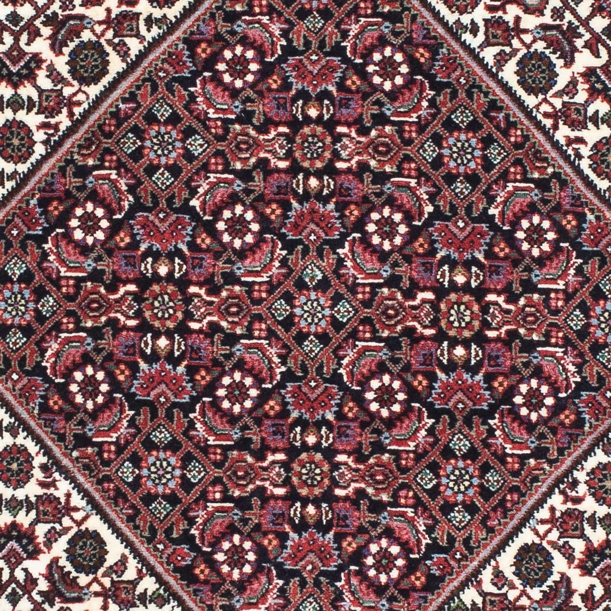 Biegacz Dywan perski - Bijar - 225 x 61 cm - beżowy