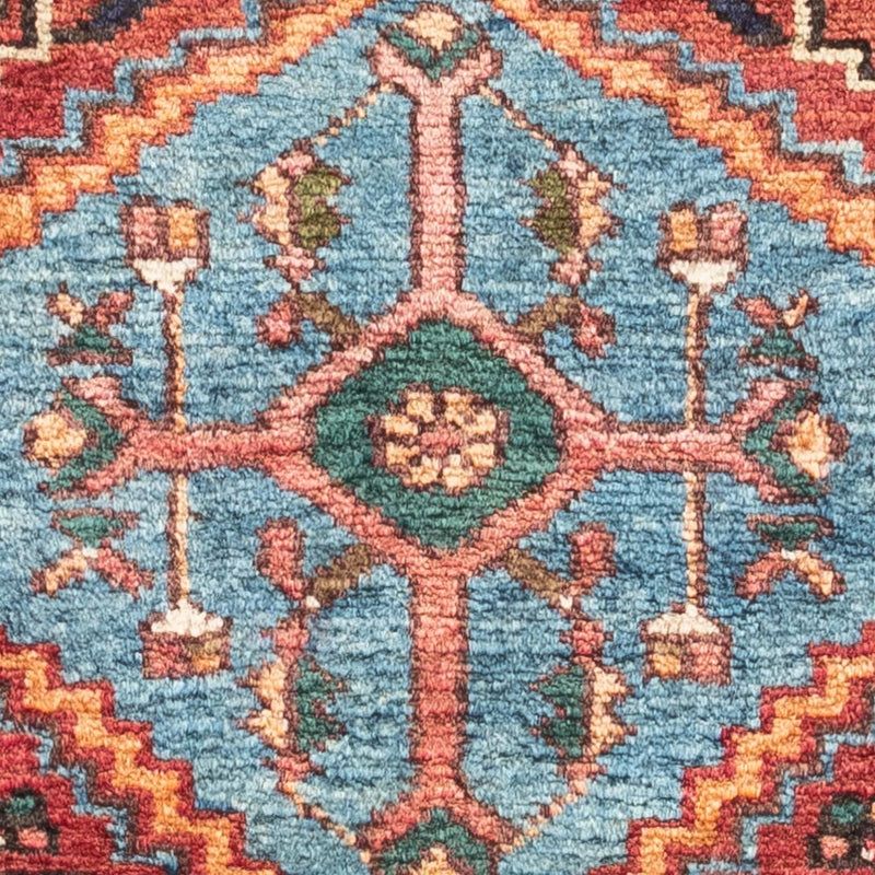 Perski dywan - Nomadyczny - 141 x 79 cm - czerwony