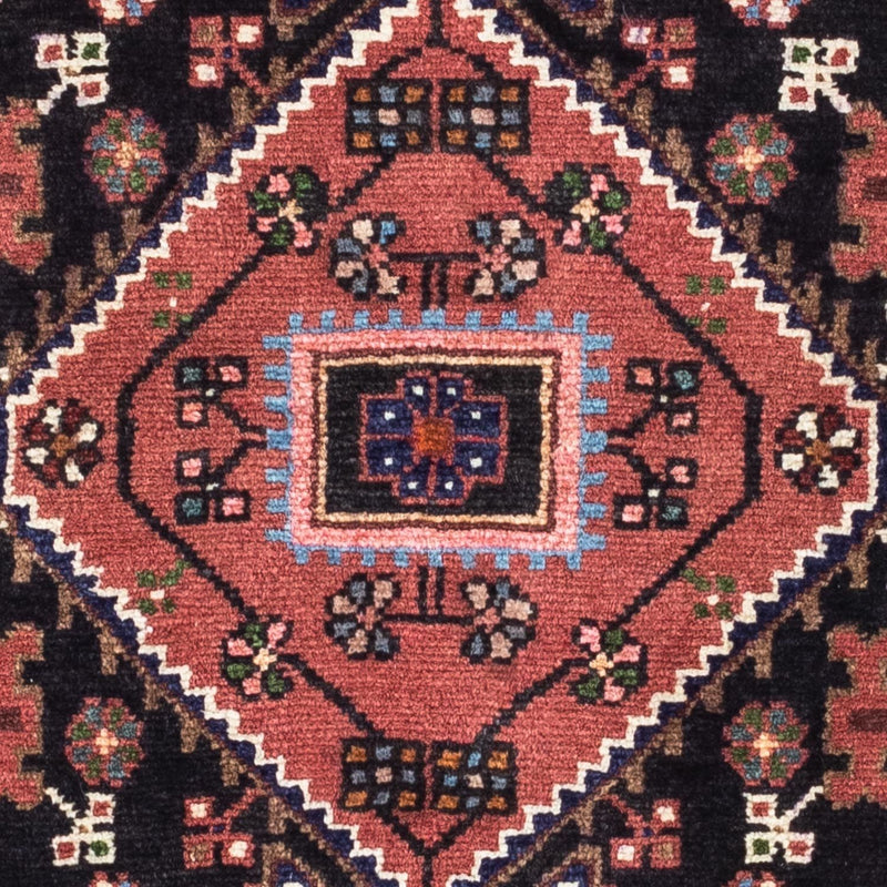 Perski dywan - Nomadyczny - 108 x 78 cm - ciemnoniebieski