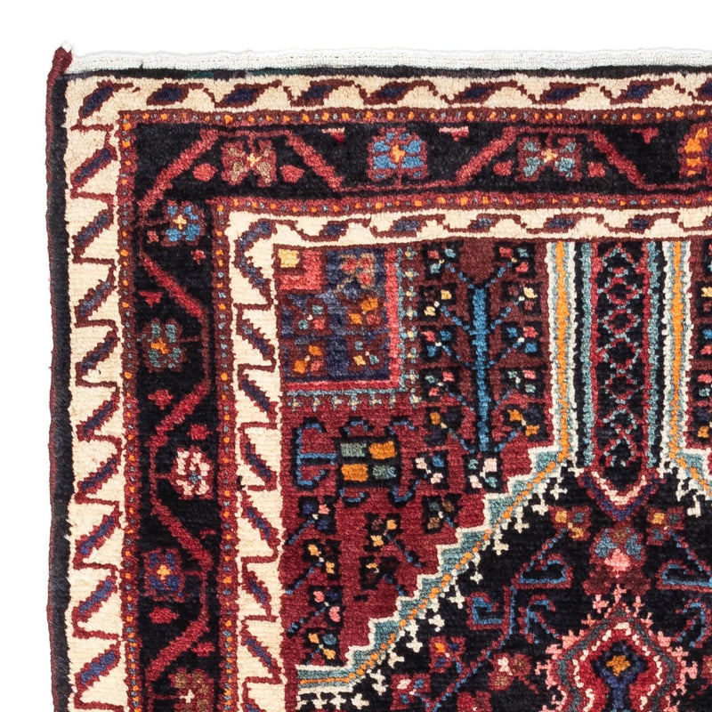 Perski dywan - Nomadyczny - 145 x 75 cm - ciemnoniebieski