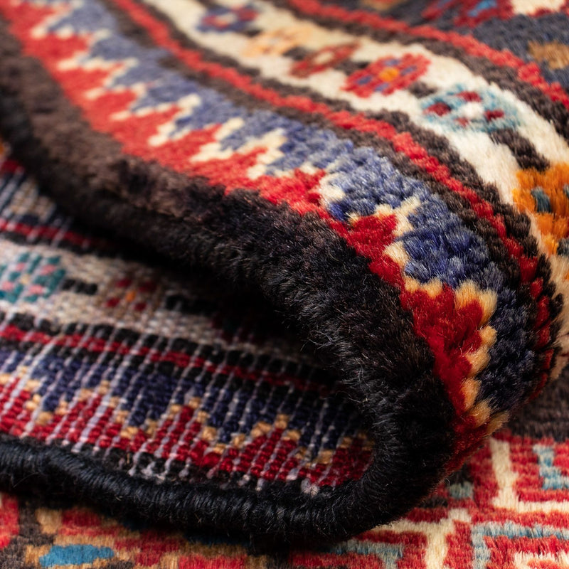 Perski dywan - Nomadyczny - 121 x 77 cm - czerwony