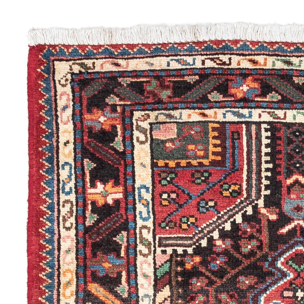 Perski dywan - Nomadyczny - 127 x 79 cm - jasna czerwień