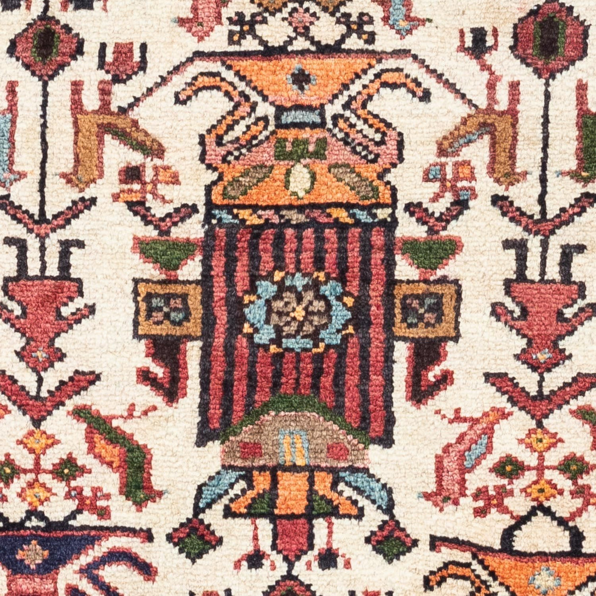 Perski dywan - Nomadyczny - 142 x 91 cm - beżowy