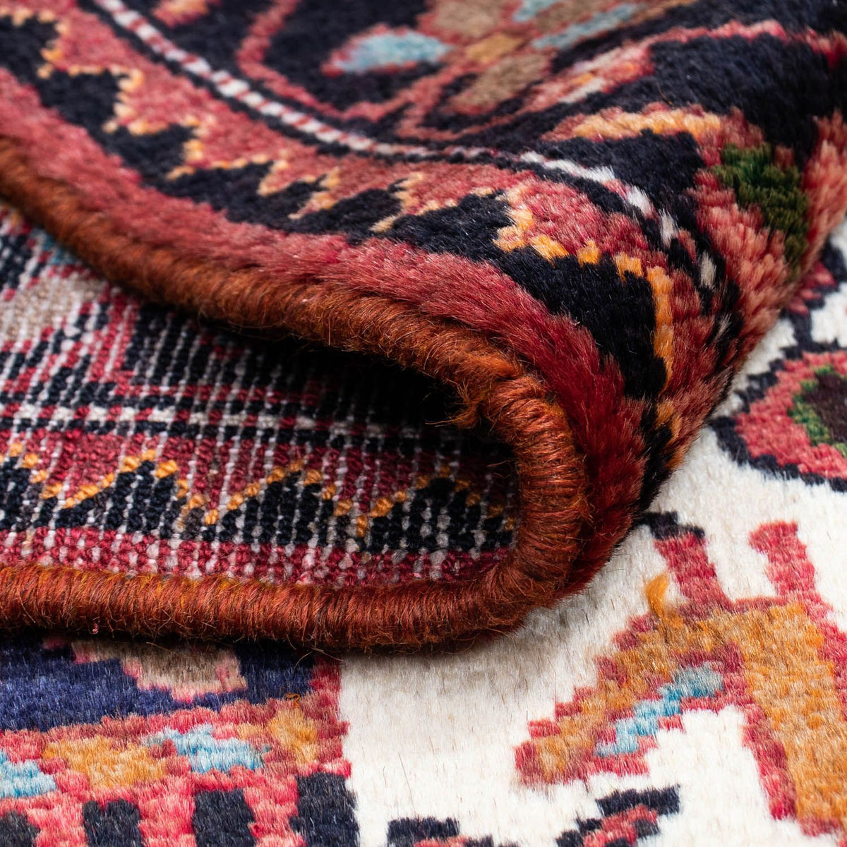 Perski dywan - Nomadyczny - 142 x 91 cm - beżowy