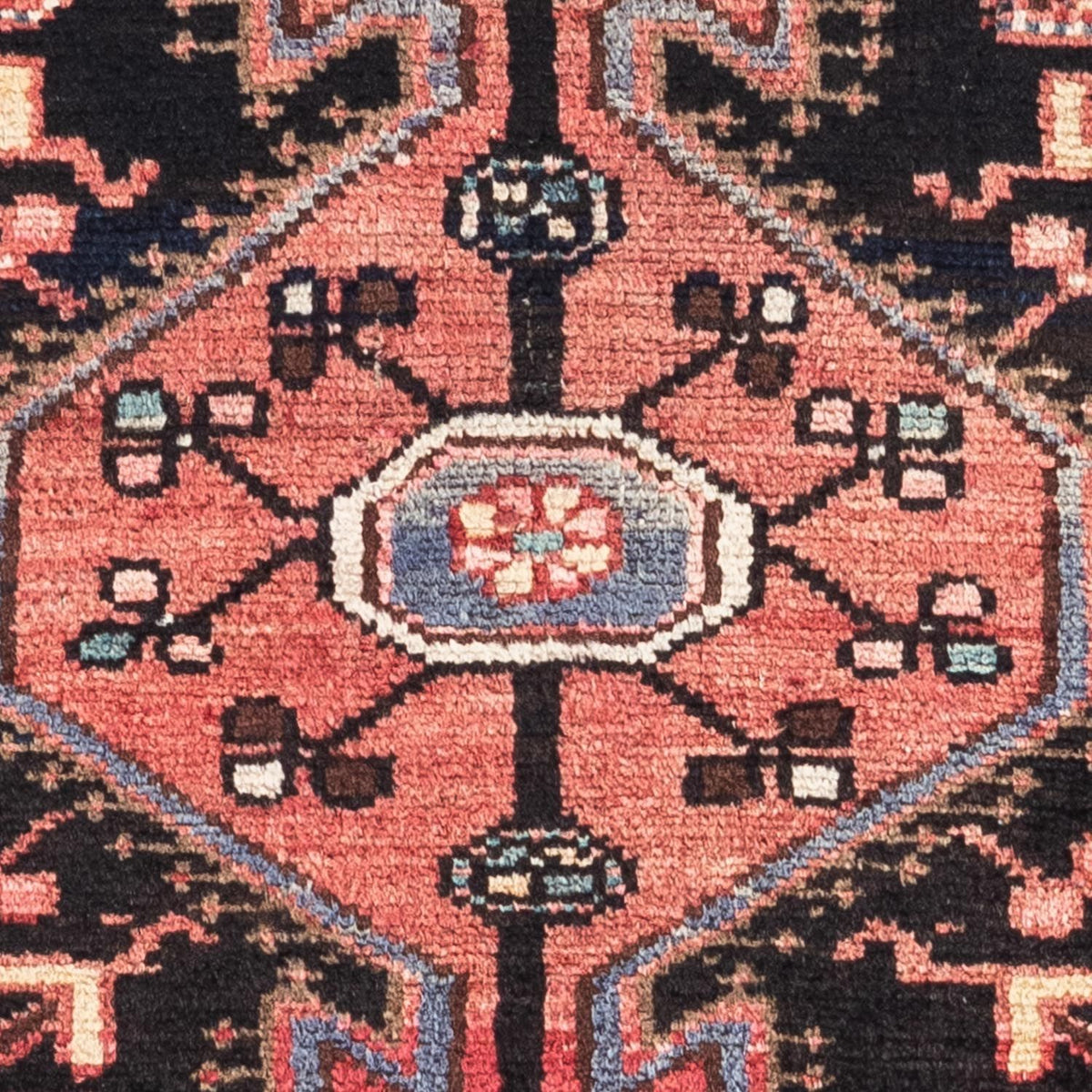 Perski dywan - Nomadyczny - 127 x 87 cm - jasna czerwień