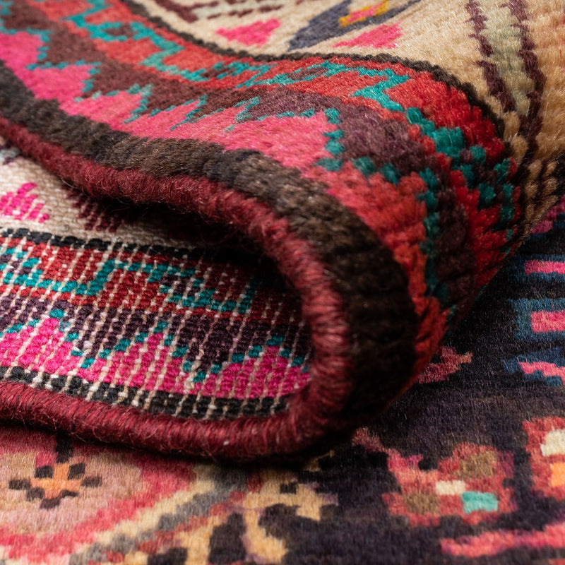 Perski dywan - Nomadyczny - 135 x 80 cm - czerwony