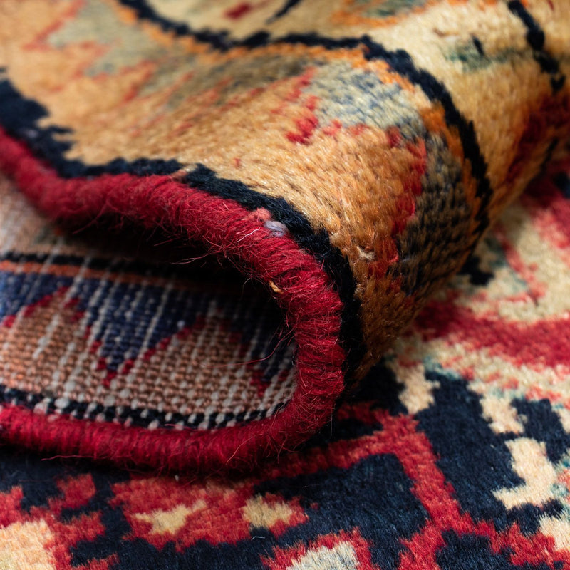 Perski dywan - Nomadyczny - 126 x 76 cm - czerwony