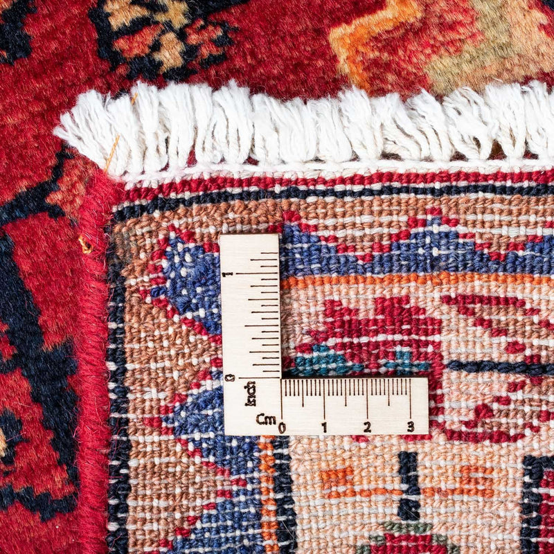 Perski dywan - Nomadyczny - 126 x 76 cm - czerwony