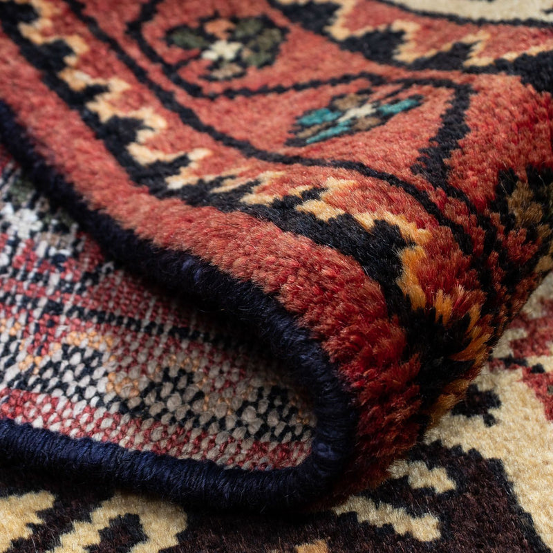 Perski dywan - Nomadyczny - 125 x 79 cm - beżowy