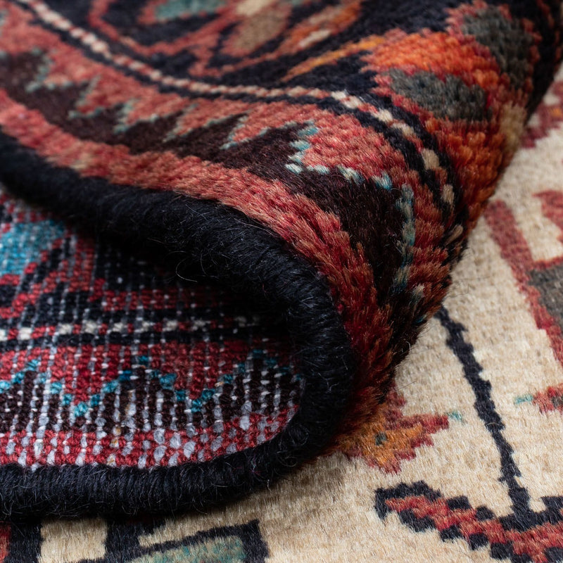 Perski dywan - Nomadyczny - 133 x 95 cm - beżowy