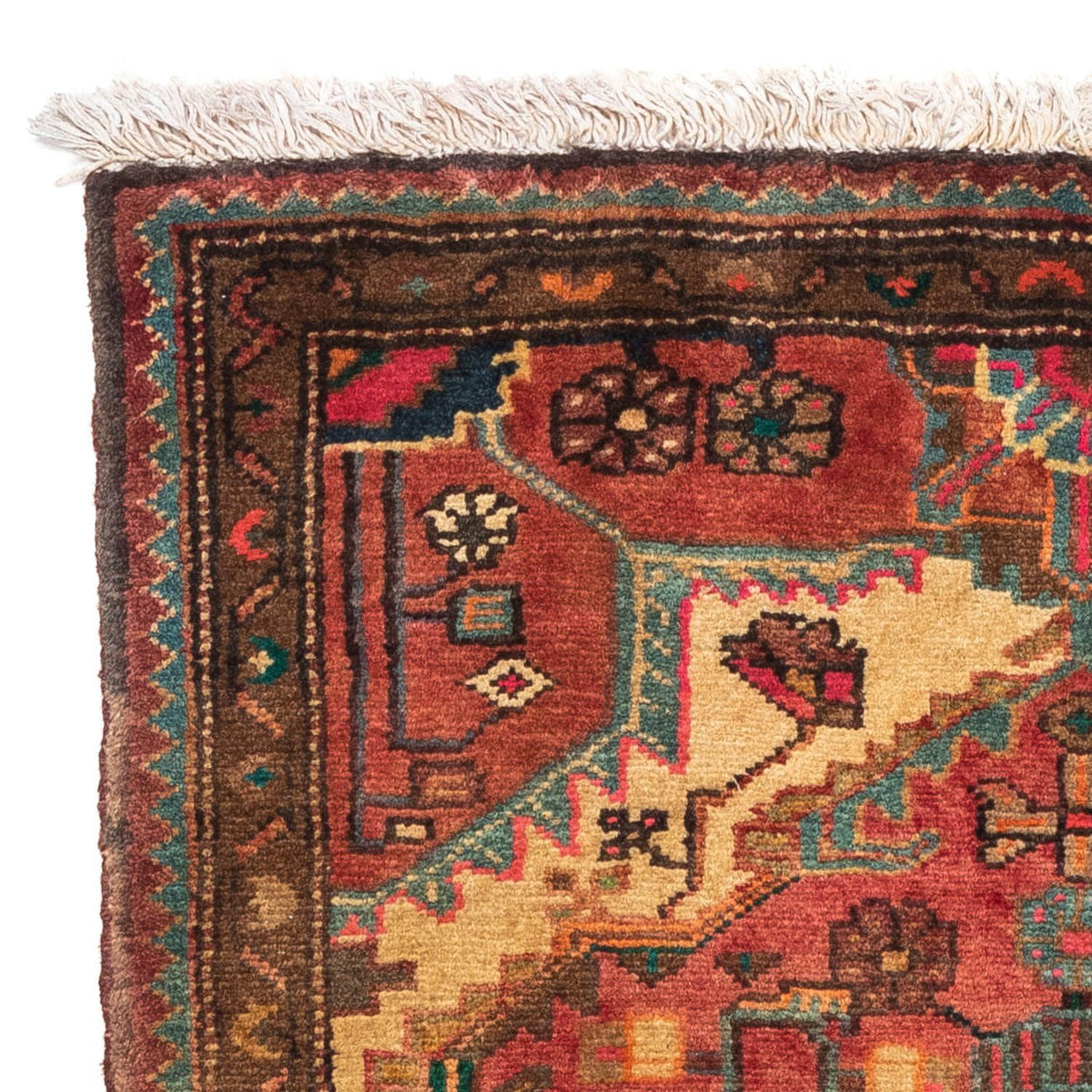 Perski dywan - Nomadyczny - 110 x 75 cm - czerwony