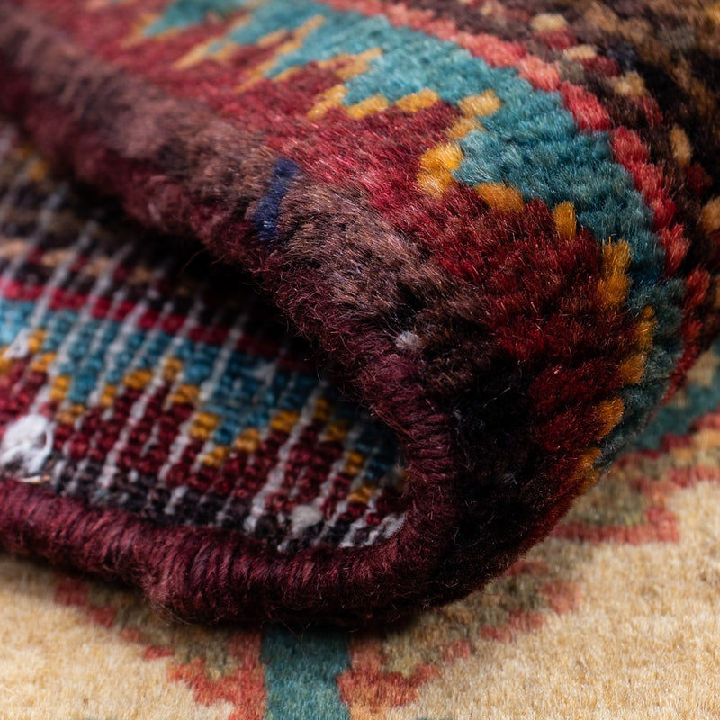 Perski dywan - Nomadyczny - 110 x 75 cm - czerwony