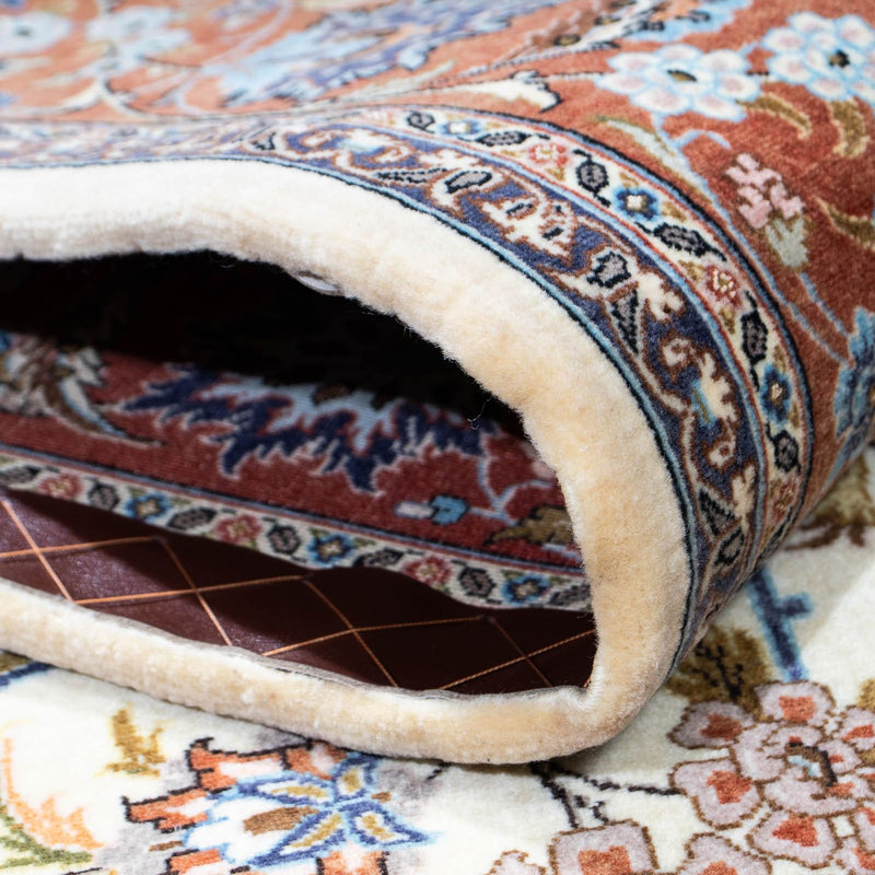 Dywan perski - Ghom - 215 x 137 cm - beżowy