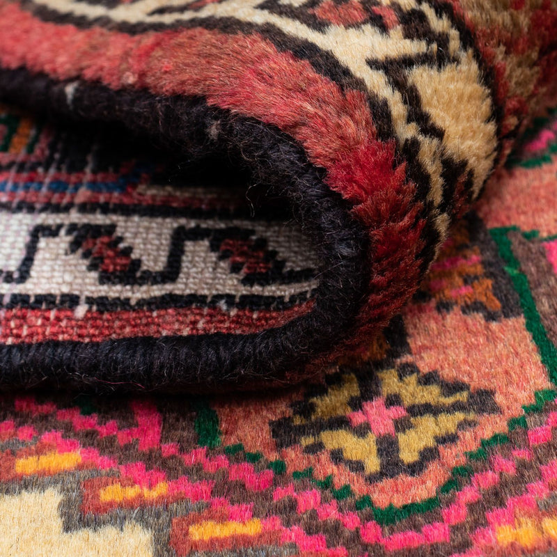 Dywan perski - Klasyczny - 125 x 84 cm - jasna czerwień