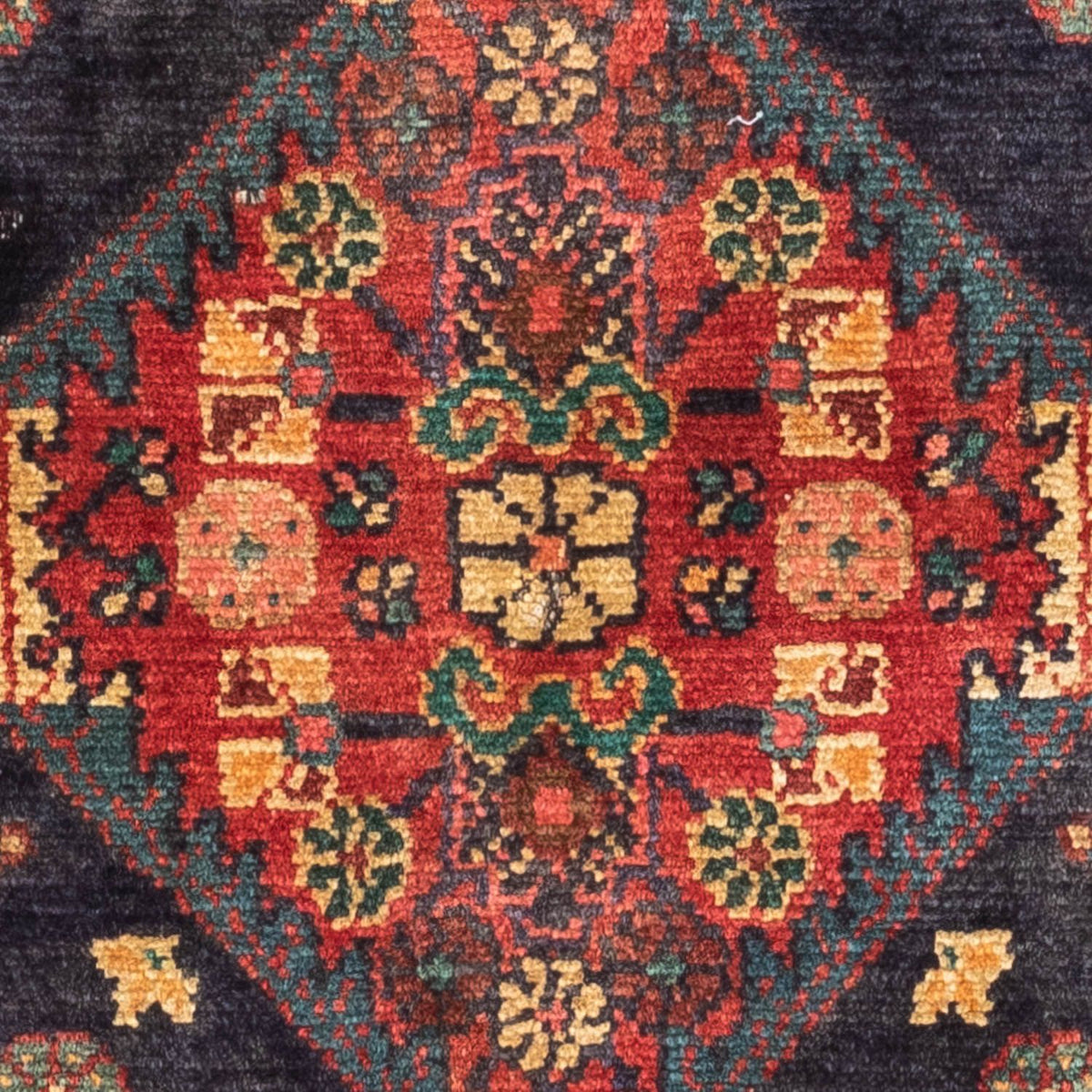 Perski dywan - Nomadyczny - 118 x 79 cm - czerwony