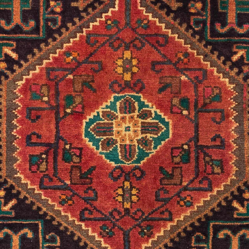 Perski dywan - Nomadyczny - 130 x 95 cm - czerwony