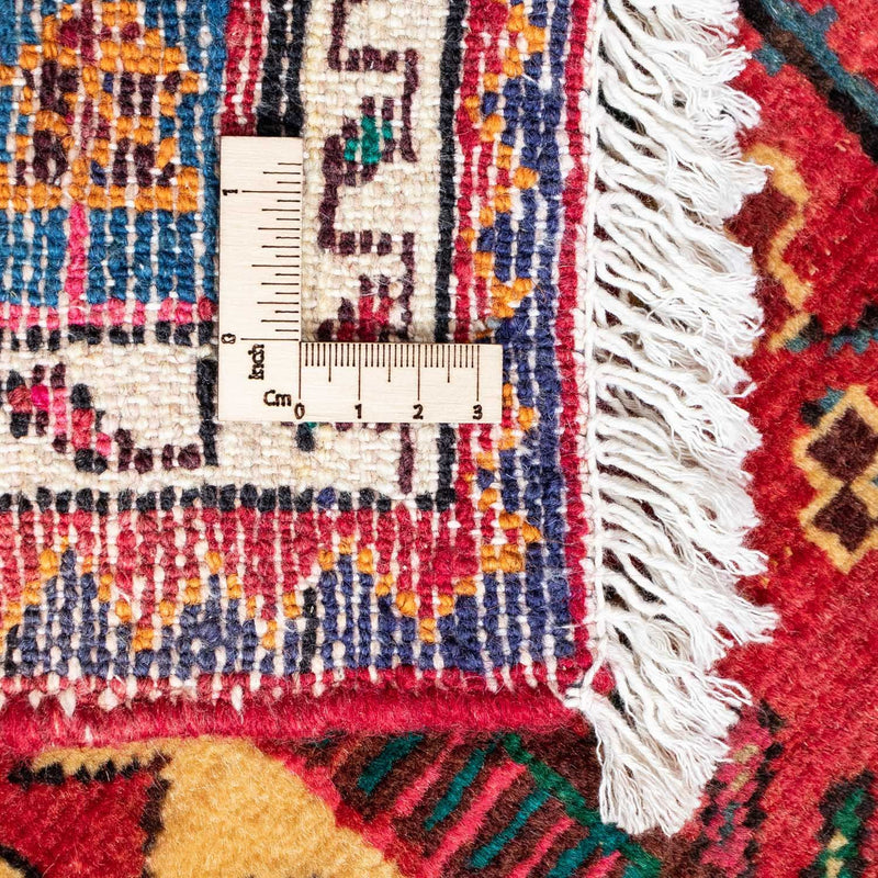 Perski dywan - Nomadyczny - 130 x 100 cm - czerwony