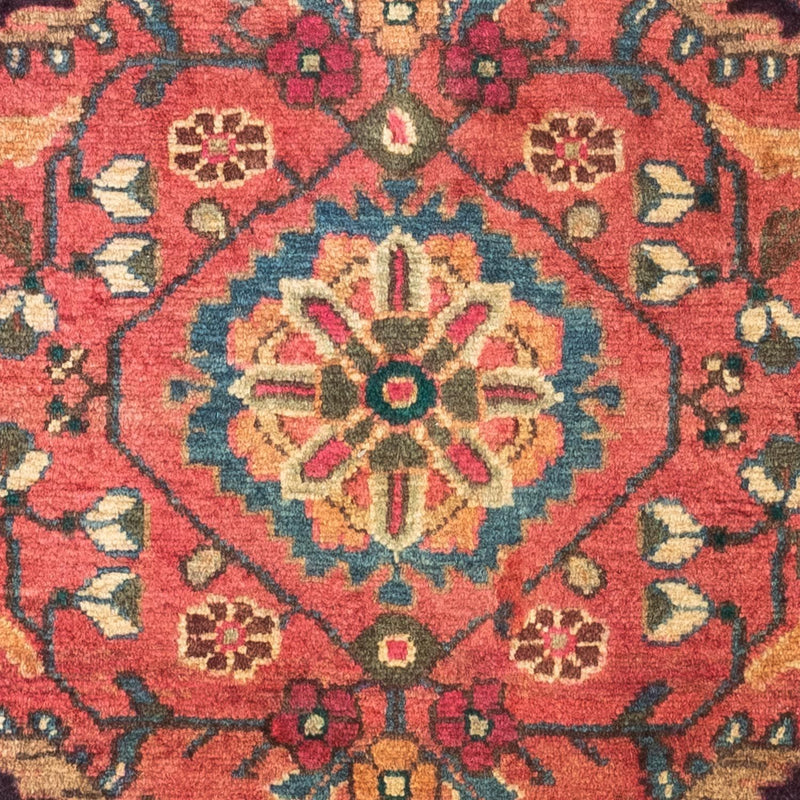 Perski dywan - Nomadyczny - 131 x 94 cm - jasna czerwień