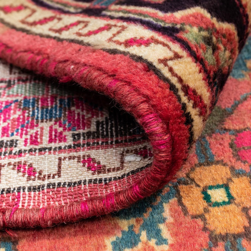 Perski dywan - Nomadyczny - 131 x 94 cm - jasna czerwień