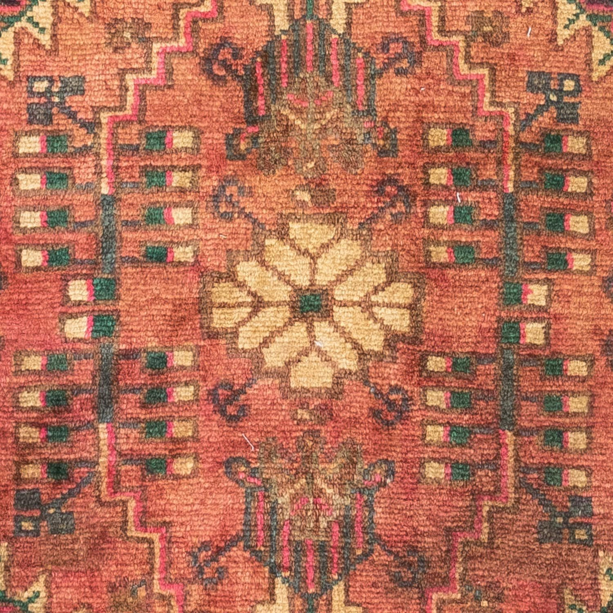 Perski dywan - Nomadyczny - 130 x 90 cm - jasna czerwień