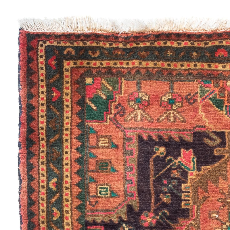 Perski dywan - Nomadyczny - 130 x 90 cm - jasna czerwień