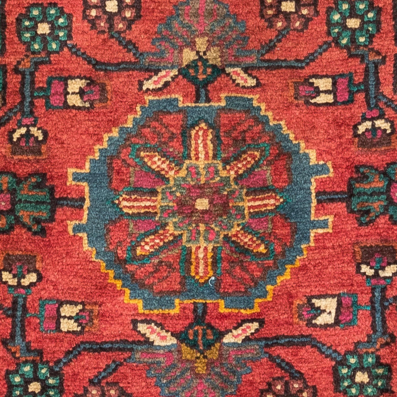 Perski dywan - Nomadyczny - 120 x 85 cm - czerwony