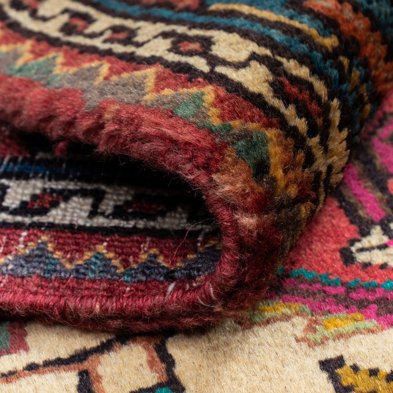 Perski dywan - Nomadyczny - 120 x 85 cm - czerwony