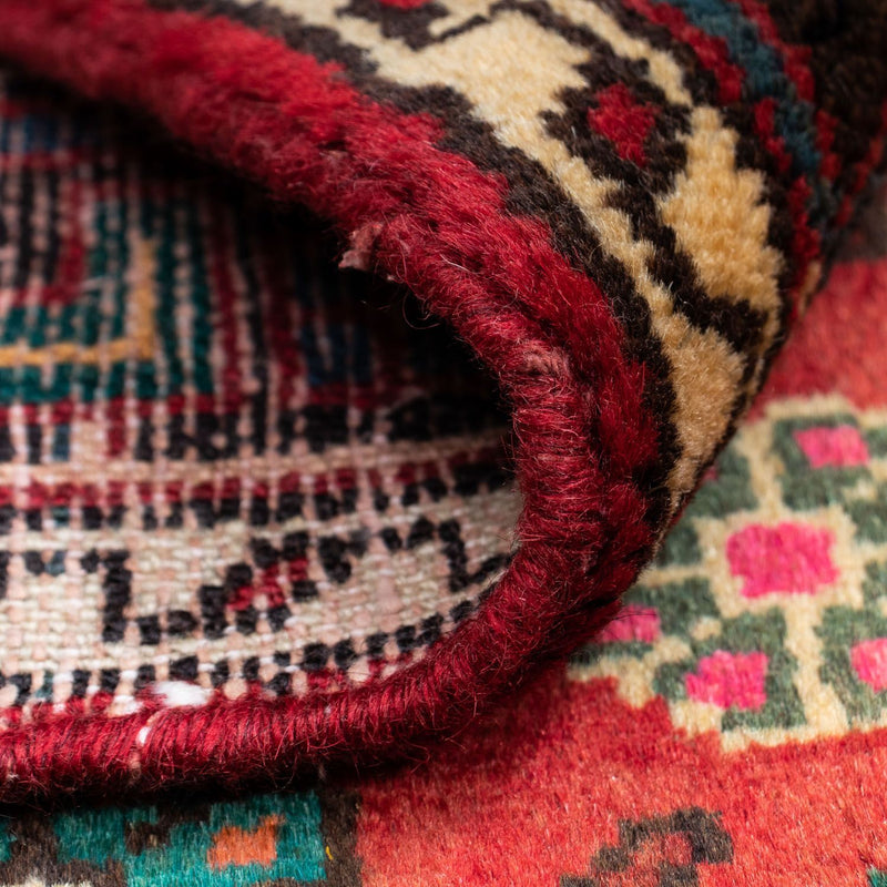 Perski dywan - Nomadyczny - 128 x 85 cm - czerwony