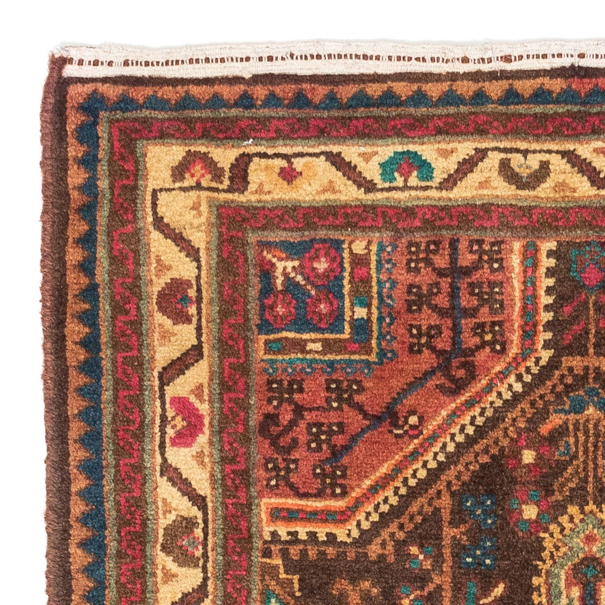 Perski dywan - Nomadyczny - 120 x 80 cm - jasna czerwień