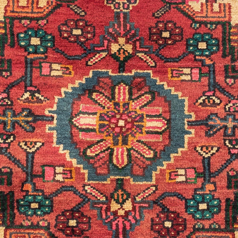 Perski dywan - Nomadyczny - 125 x 85 cm - jasna czerwień