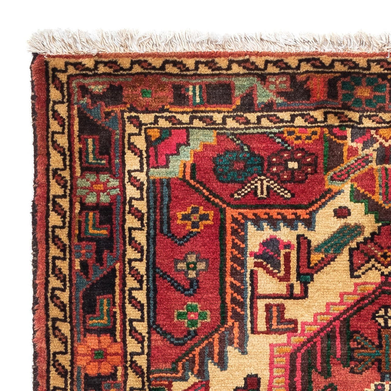 Perski dywan - Nomadyczny - 125 x 85 cm - jasna czerwień