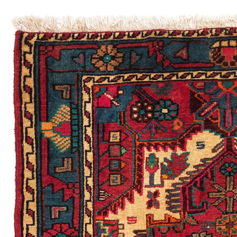 Perski dywan - Nomadyczny - 122 x 84 cm - czerwony