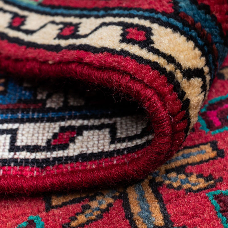 Perski dywan - Nomadyczny - 122 x 84 cm - czerwony