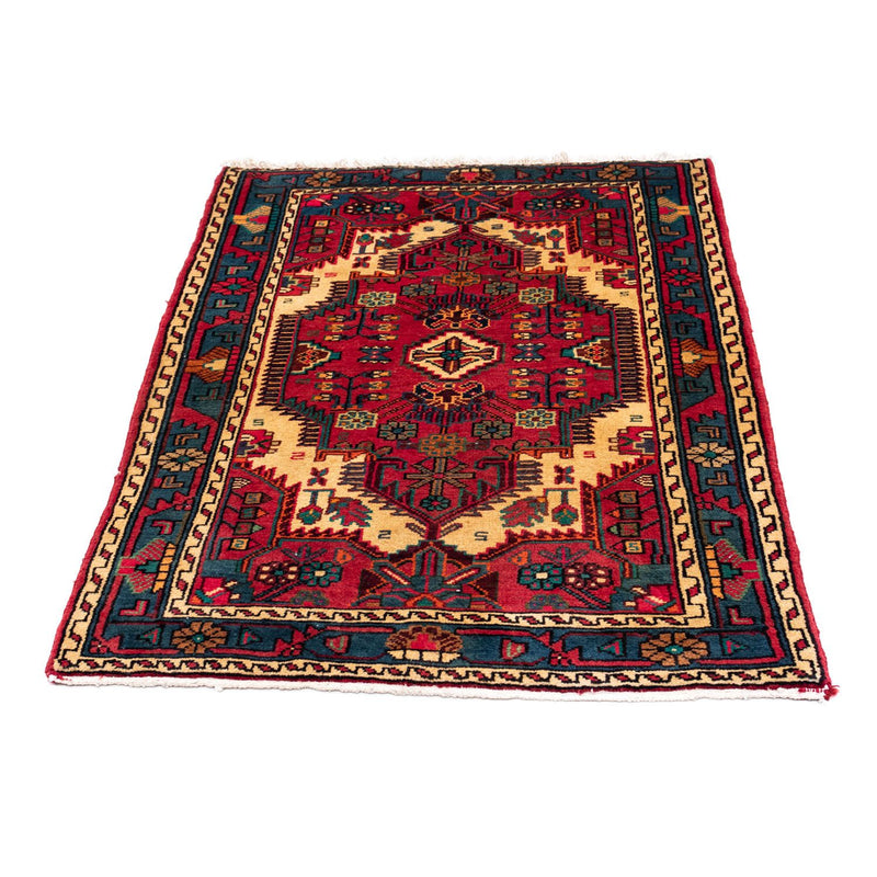 Perski dywan - Nomadyczny - 122 x 84 cm - czerwony