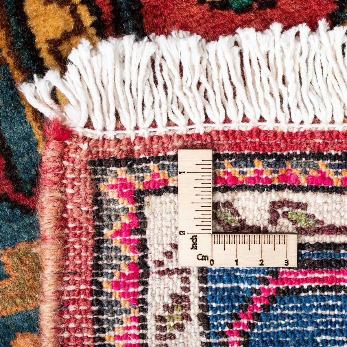 Perski dywan - Nomadyczny - 138 x 92 cm - czerwony