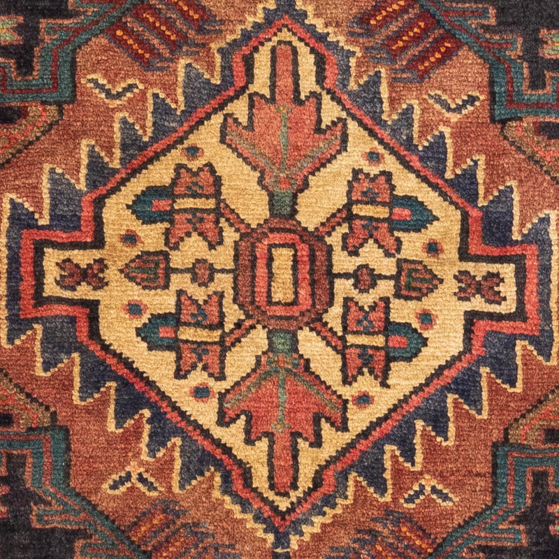 Perski dywan - Nomadyczny - 126 x 80 cm - jasna czerwień