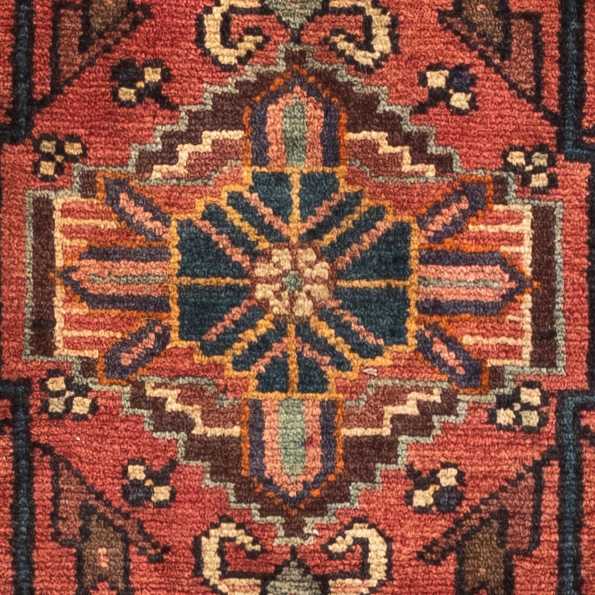 Perski dywan - Nomadyczny - 129 x 78 cm - jasna czerwień