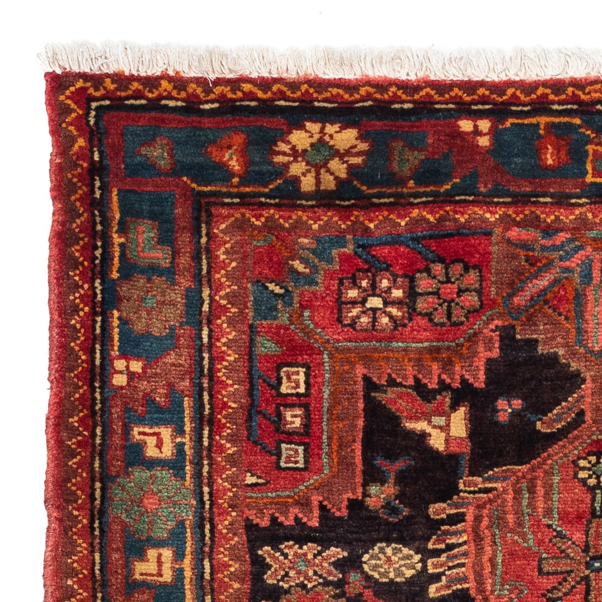 Perski dywan - Nomadyczny - 130 x 84 cm - czerwony