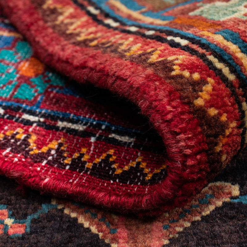 Perski dywan - Nomadyczny - 130 x 84 cm - czerwony