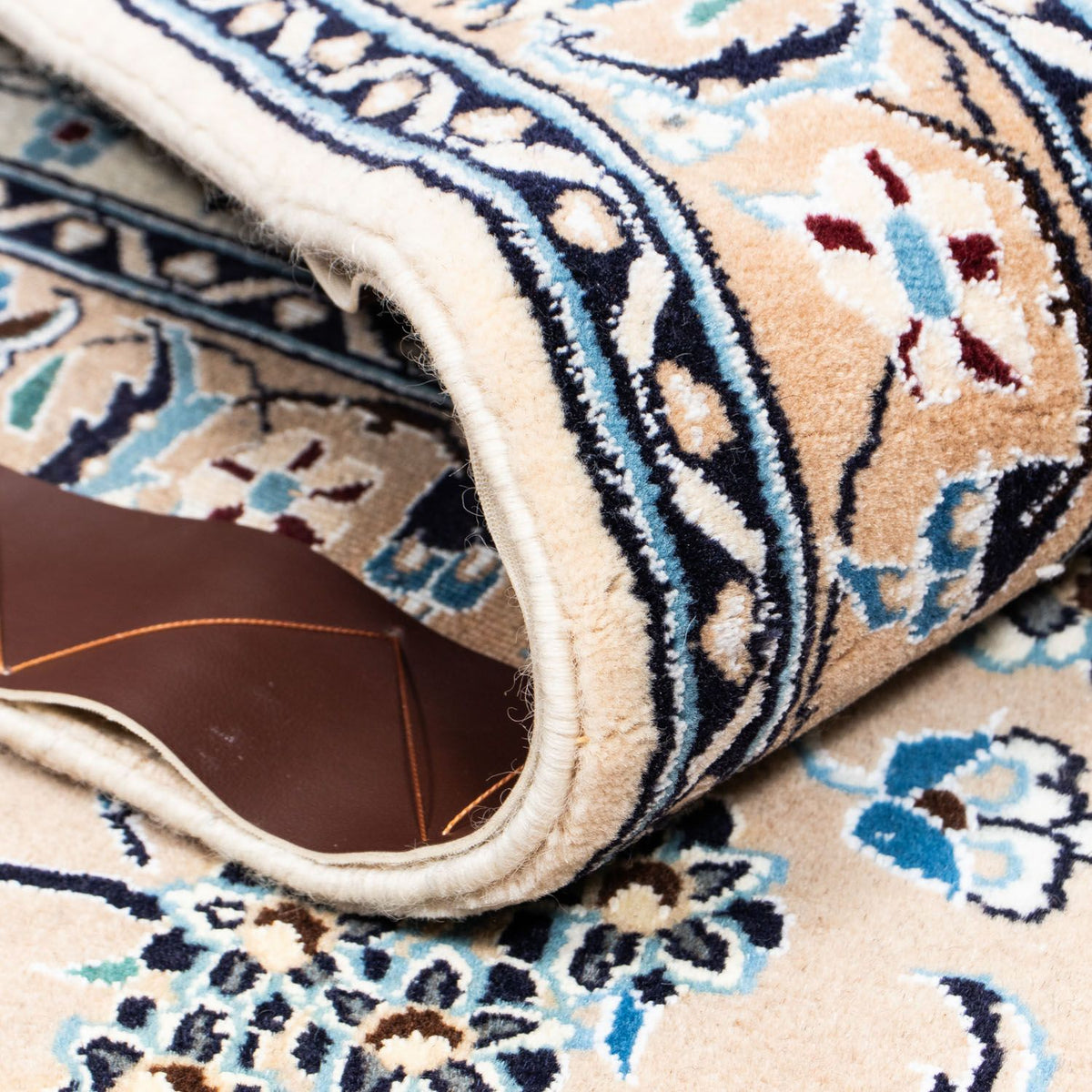 Dywan perski - Nain - Królewski - 295 x 202 cm - beżowy