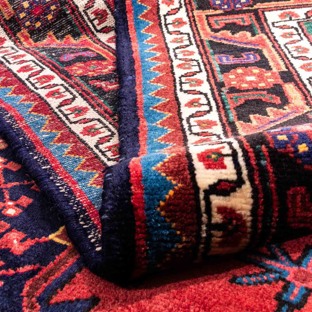 Perski dywan - Nomadyczny - 230 x 151 cm - ciemnoniebieski