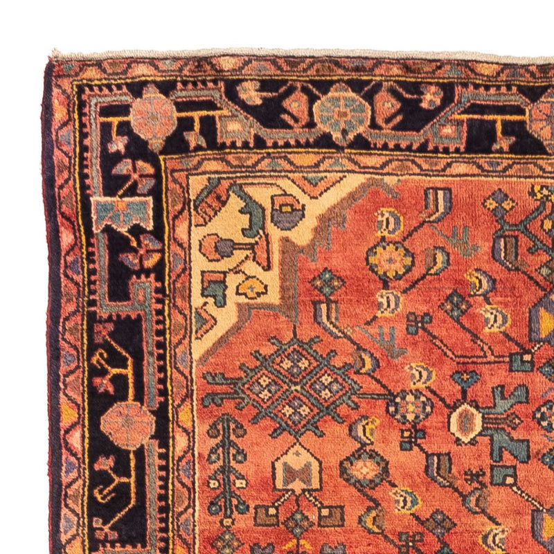 Perski dywan - Nomadyczny - 242 x 147 cm - jasna czerwień