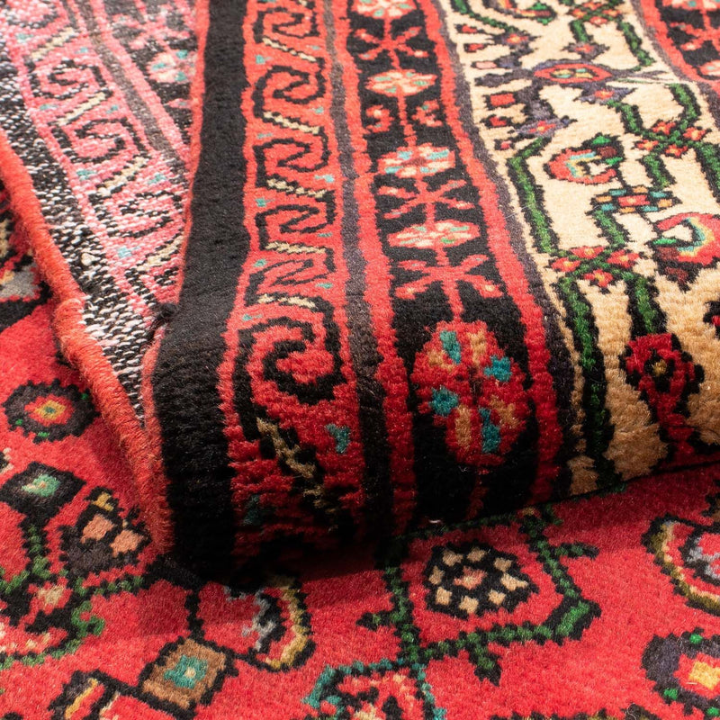 Perski dywan - Nomadyczny - 199 x 150 cm - ciemna czerwień