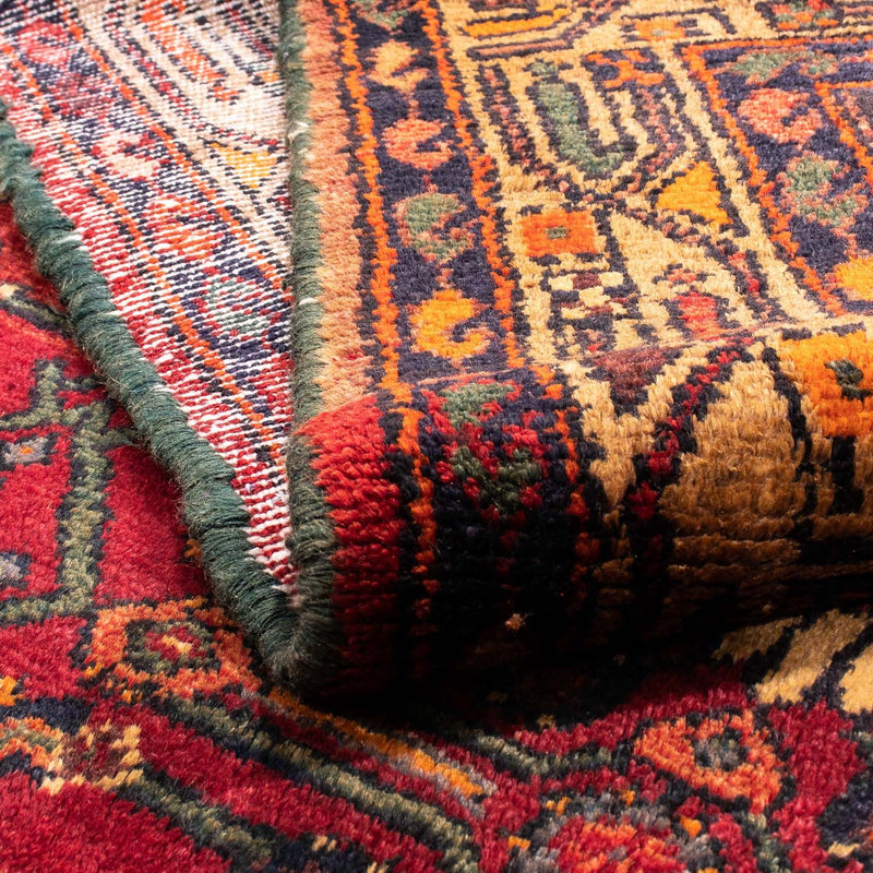 Perski dywan - Nomadyczny - 221 x 144 cm - ciemna czerwień