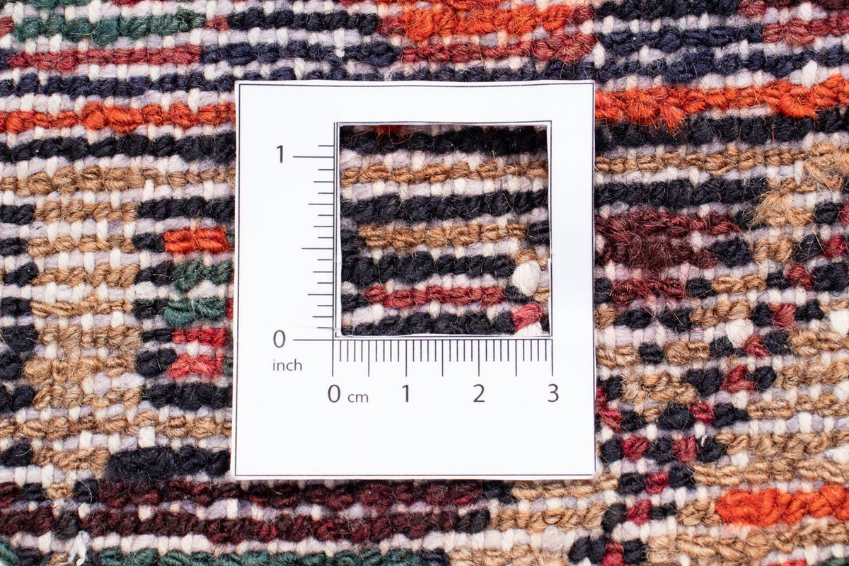 Perski dywan - Nomadyczny - 221 x 144 cm - ciemna czerwień