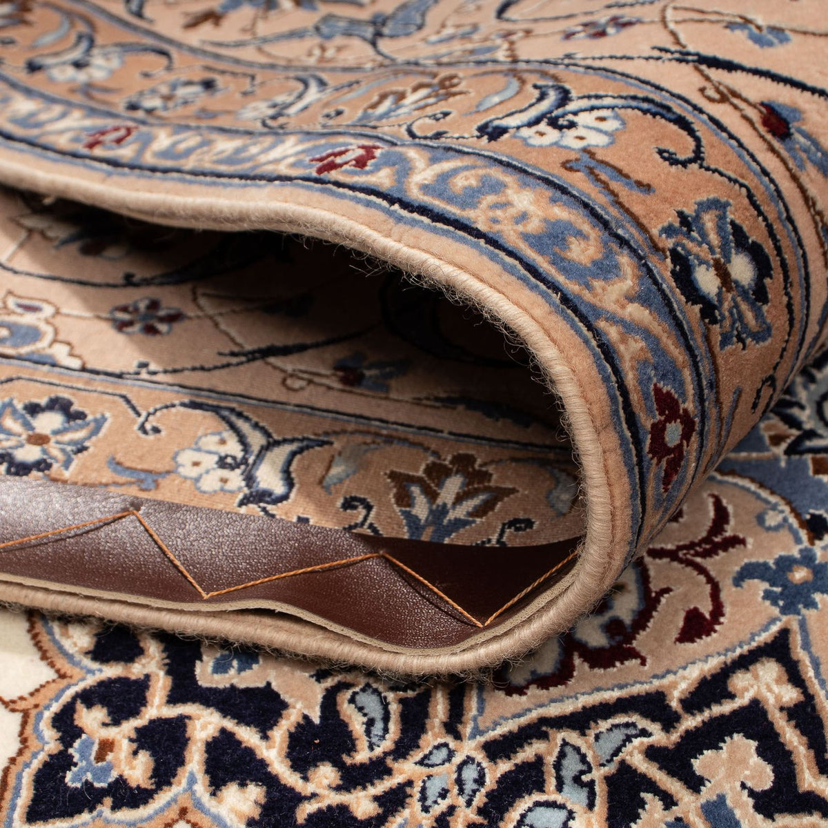 Dywan perski - Nain - Premium - 346 x 212 cm - beżowy