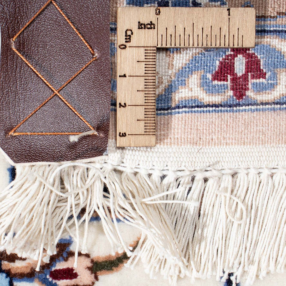 Dywan perski - Nain - Premium - 346 x 212 cm - beżowy