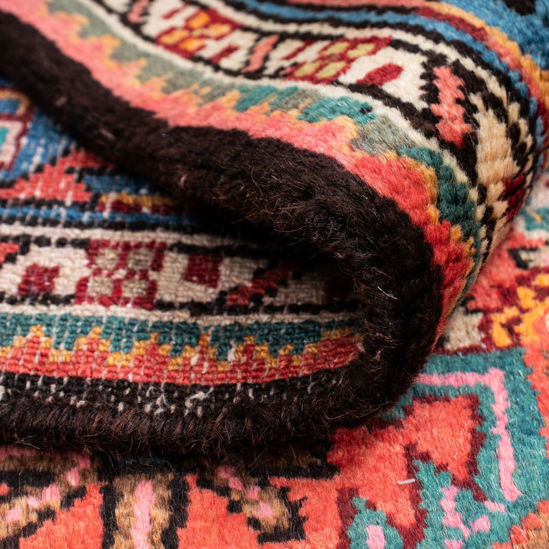 Perski dywan - Nomadyczny - 130 x 85 cm - czerwony