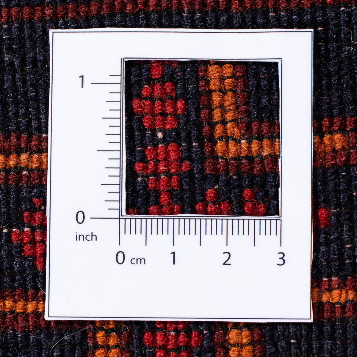 Afgański dywan - Kunduz - 287 x 199 cm - ciemna czerwień