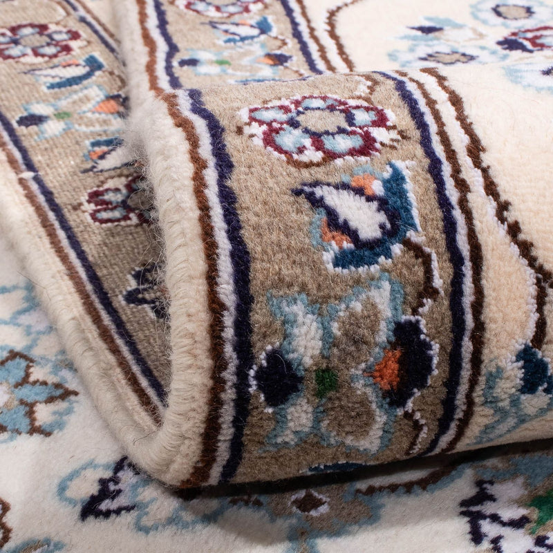 Dywan perski - Nain - 282 x 198 cm - beżowy